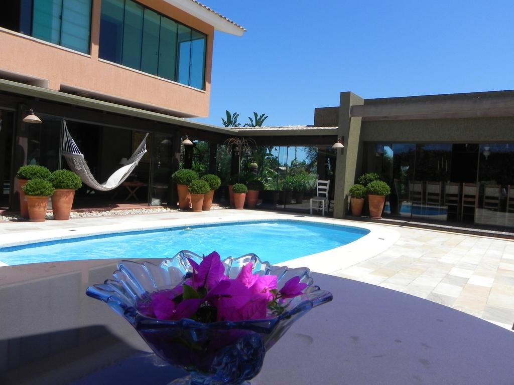 A Casa Dos Hospedes กาเปา ดา กาโนอา ภายนอก รูปภาพ