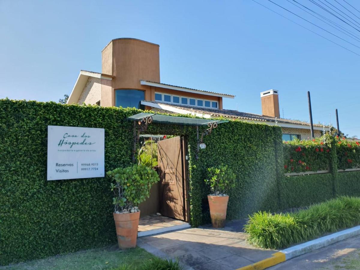 A Casa Dos Hospedes กาเปา ดา กาโนอา ภายนอก รูปภาพ